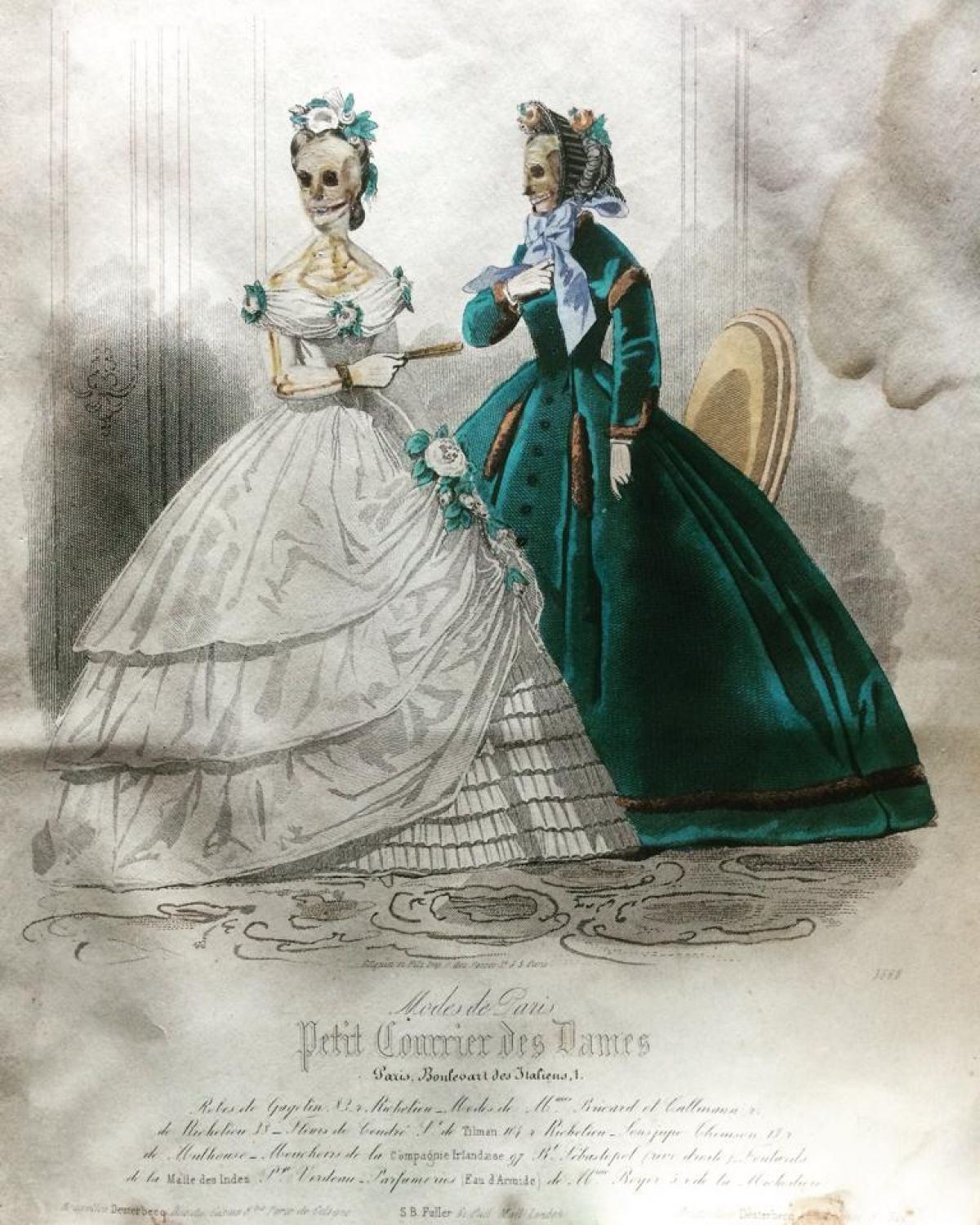 7 22 Cm X 30 Cm Vanitee Oil Painting On Vintage 2017