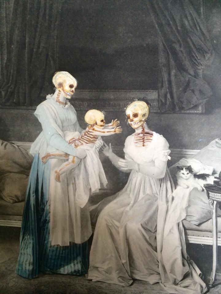 9 Lives Oil On Lithograph 2017