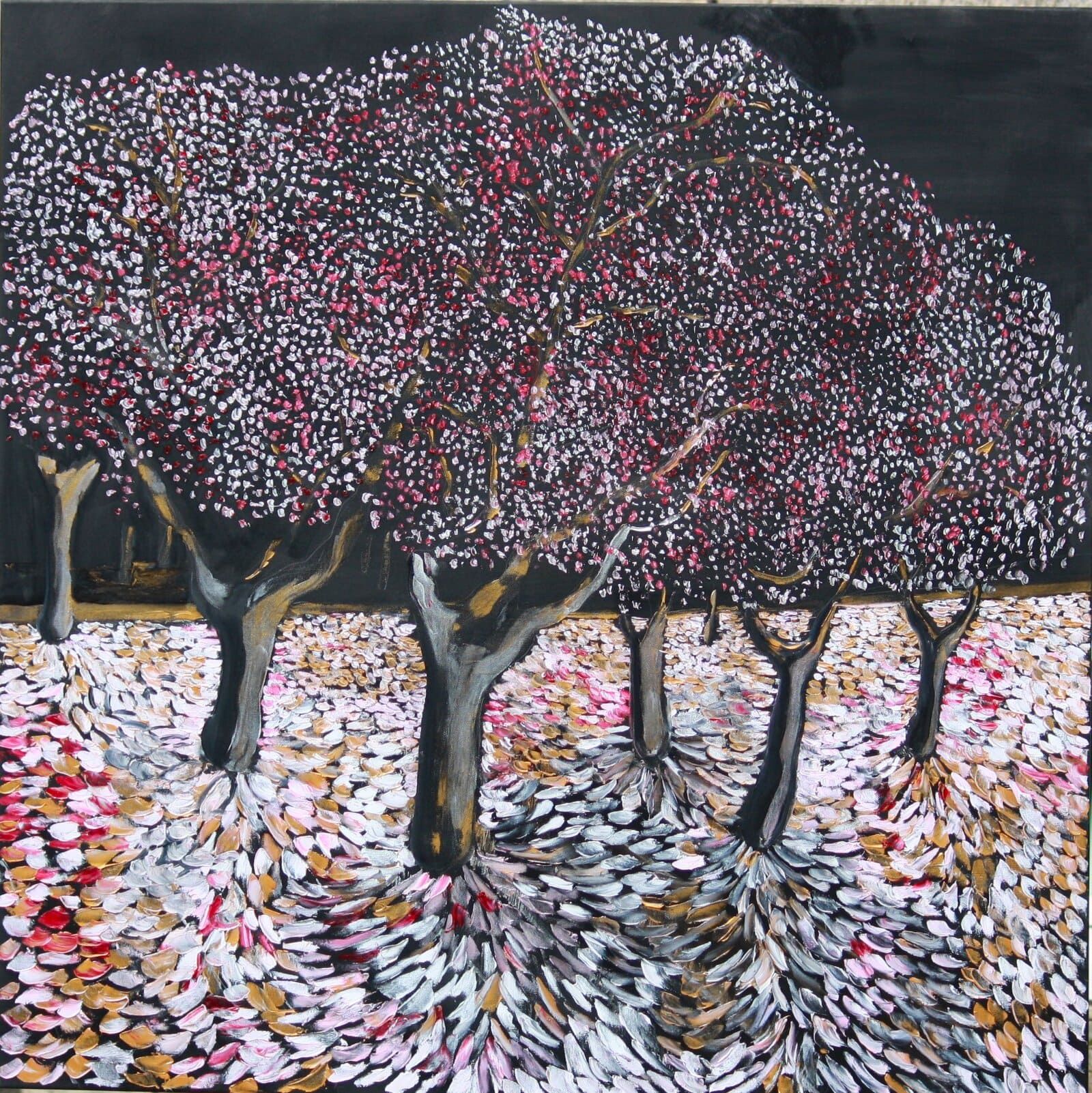 Apple Blossoms Normandy 100 Cm 100 Cm Oil On Canvas 2020