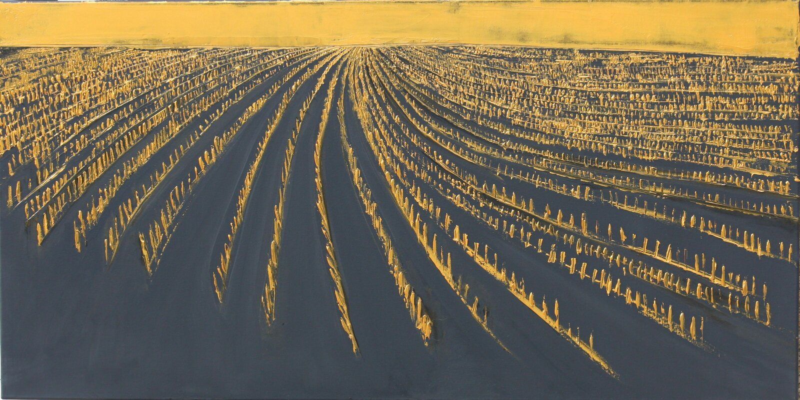 Autumn Walks 50 Cm X 100 Cm Oil On Canvas 2019