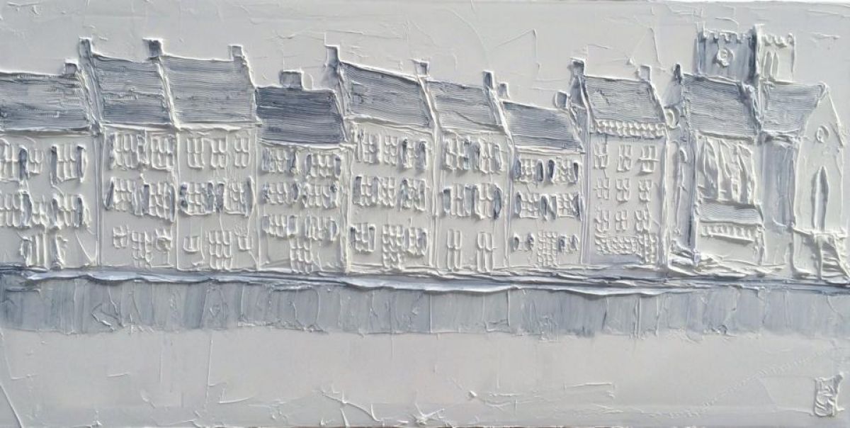 Barfleur 50 Cm X 100 Cm Sculpted Oil Paint On Canvas 2016