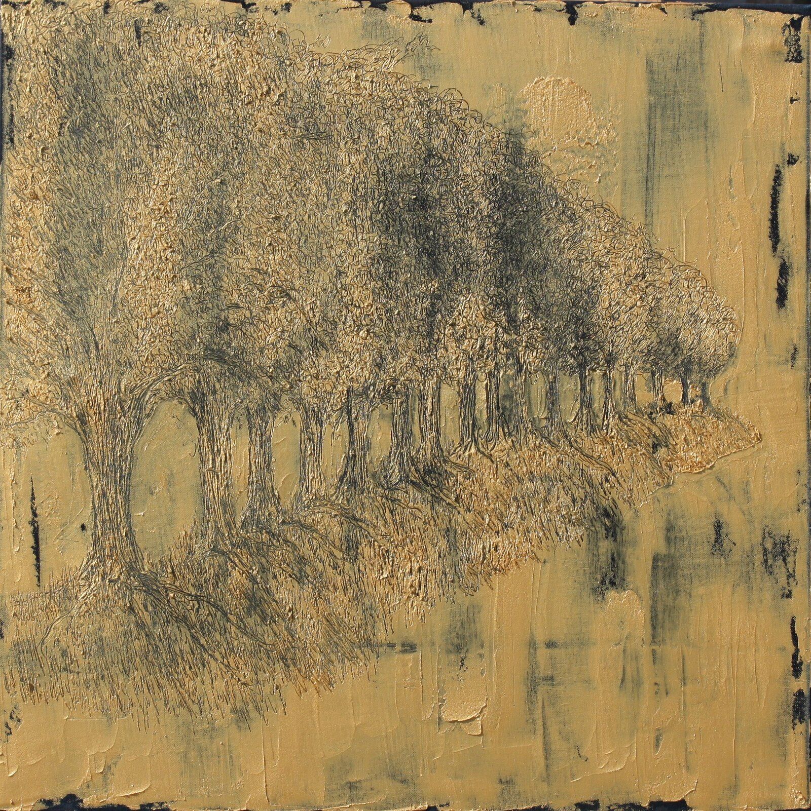 Entrance To The Castle 60 Cm X 60 Cm Oil On Canvas 2019