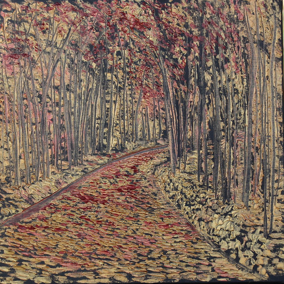 Golden Autumn Pathways