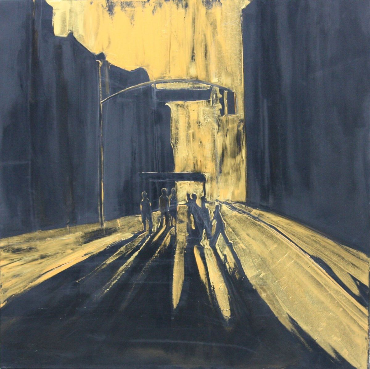 Manhattan 90 Cm X 90 Cm Oil On Canvas 2019