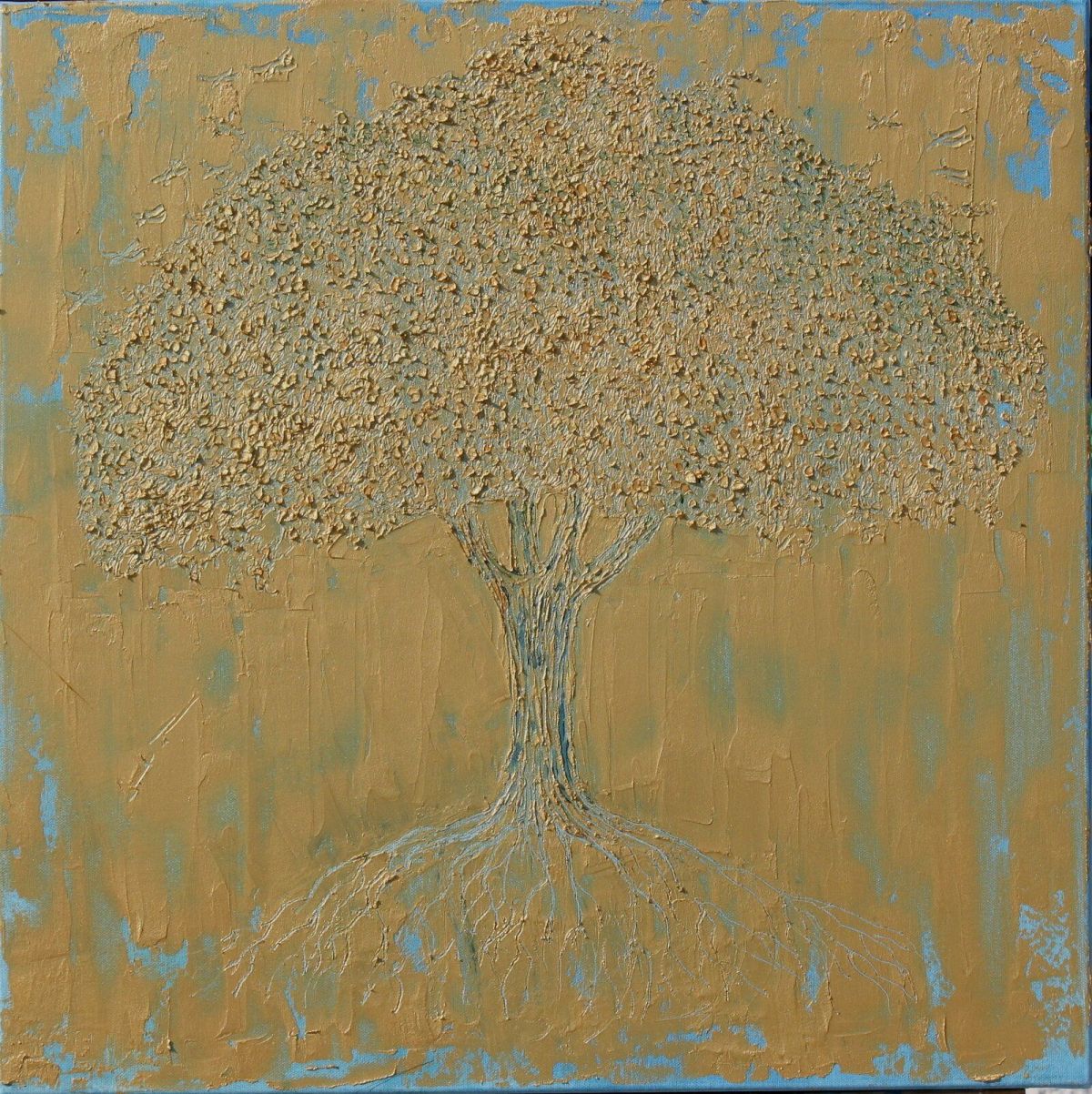 Shalom Alecheim 50 Cm X 50 Cm Oil On Canvas 2019