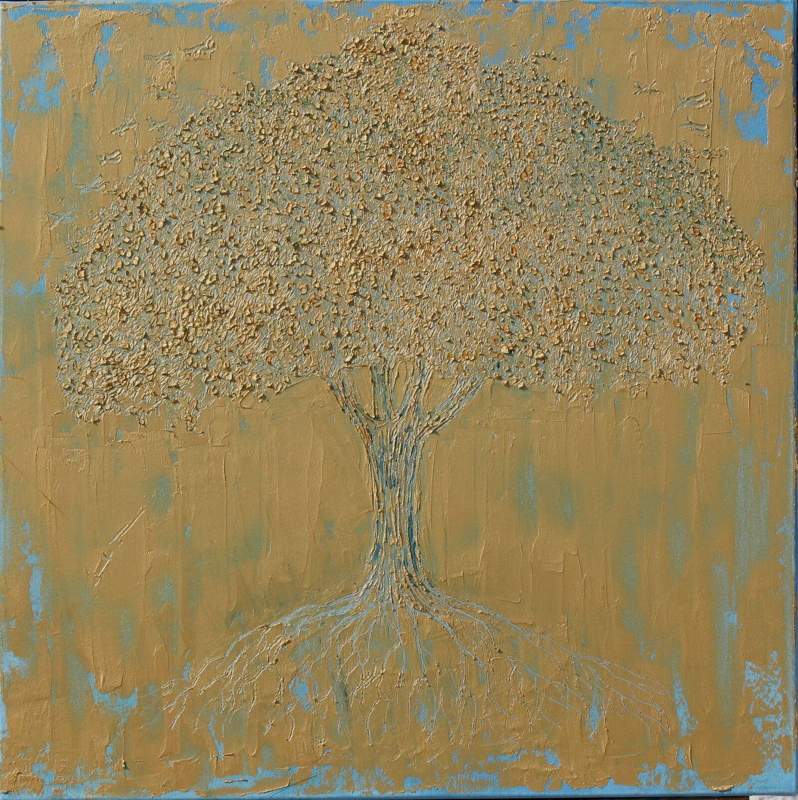Shalom Alecheim 50 Cm X 50 Cm Oil On Canvas 2019