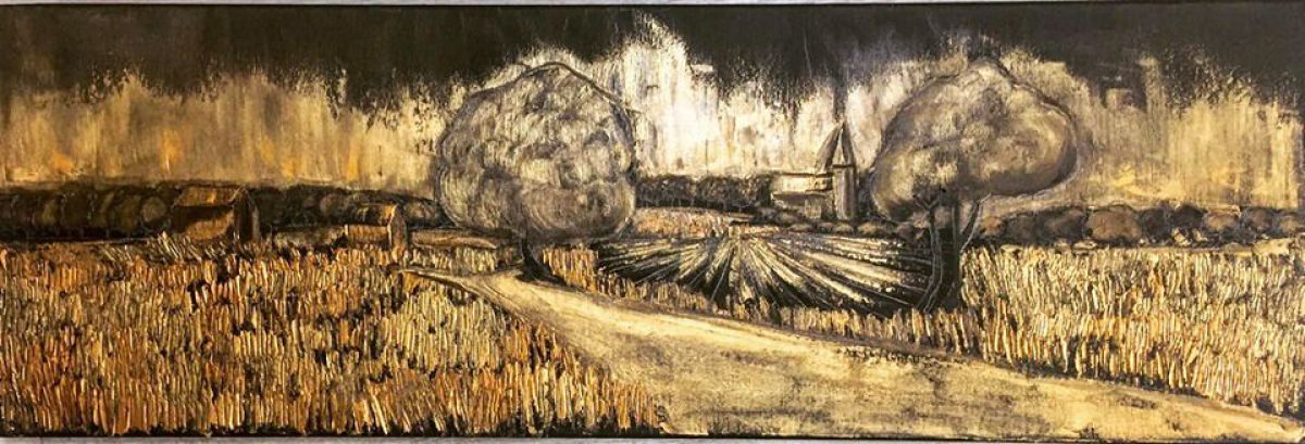 Summer Walks 25 Cm X 75 Cm Oil On Canvas 2019