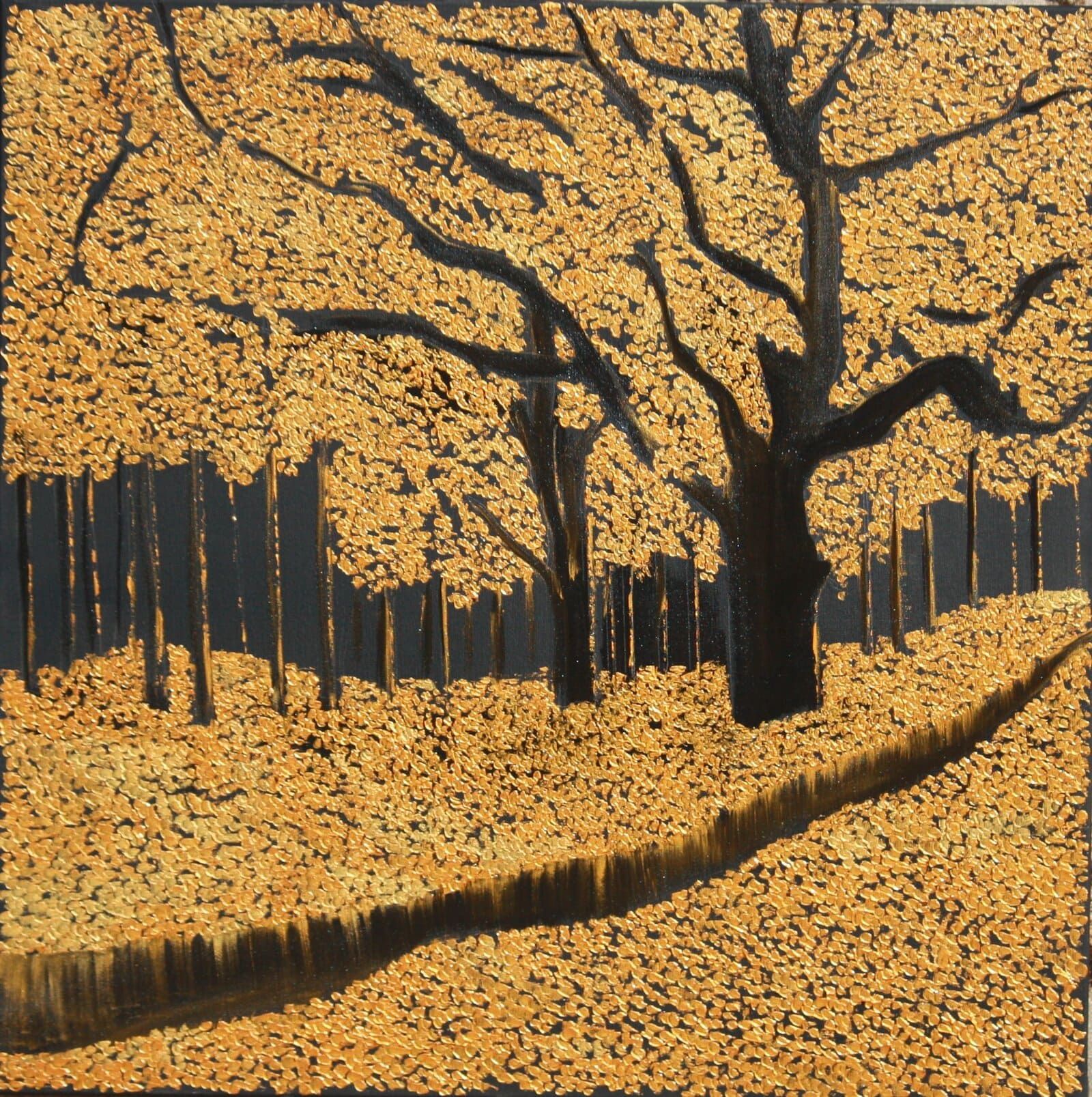 Summer Walks 70 Cm X 70 Cm Oil On Canvas 2019