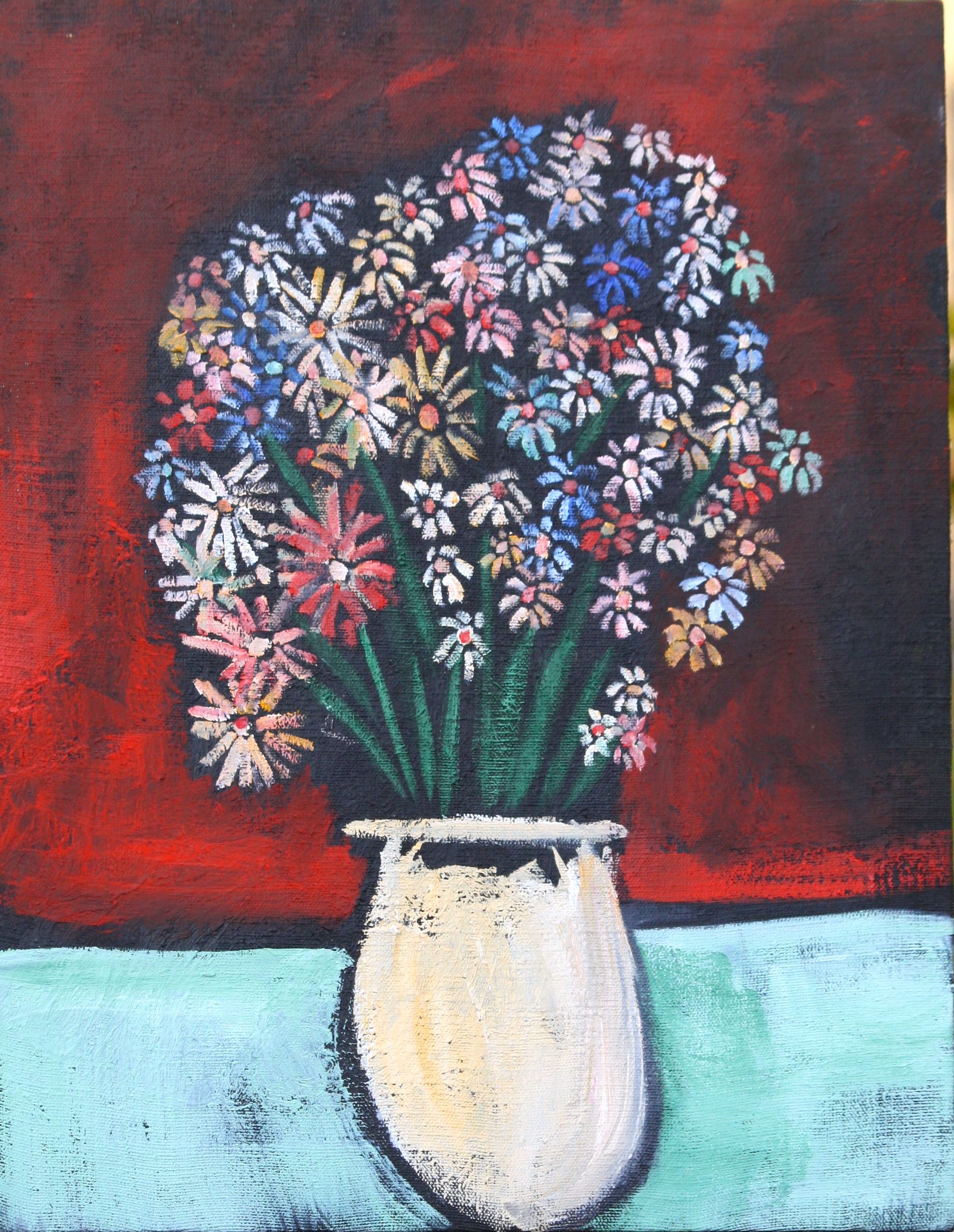 Vase de Marguerittes