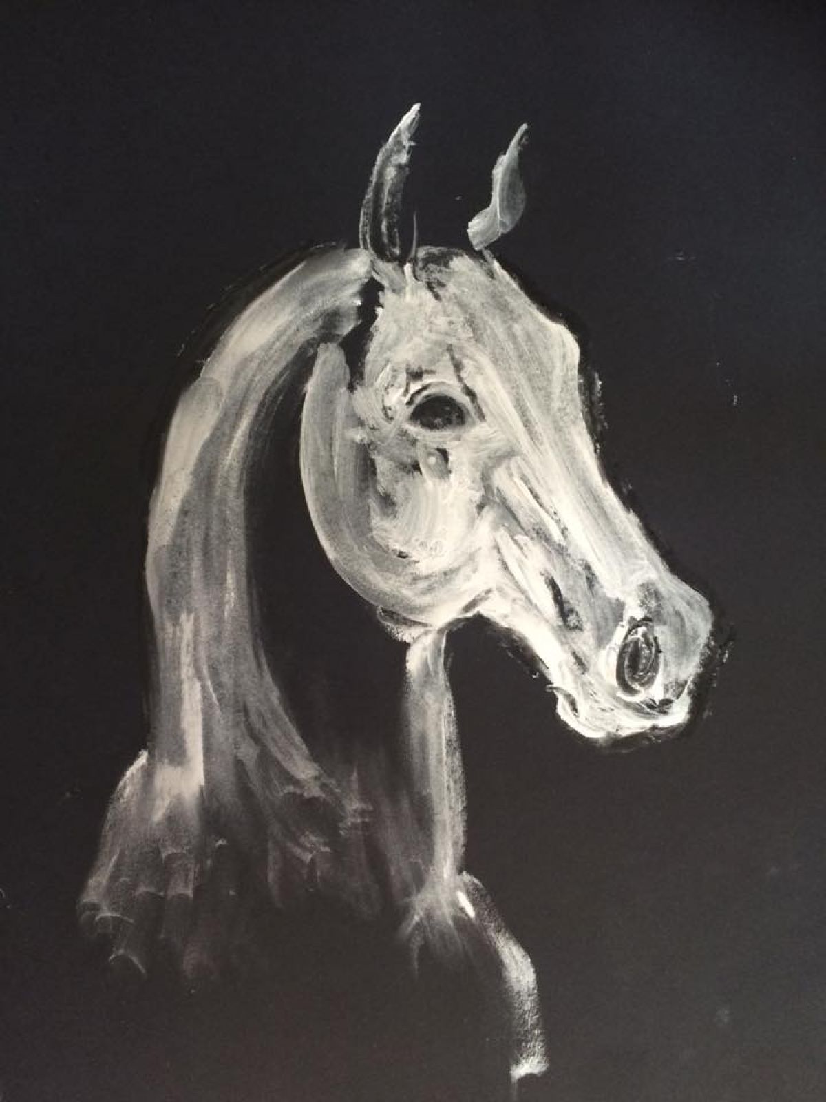 Etude 2 Oil Paint On Paper 30 Cm X 42 Cm 2018