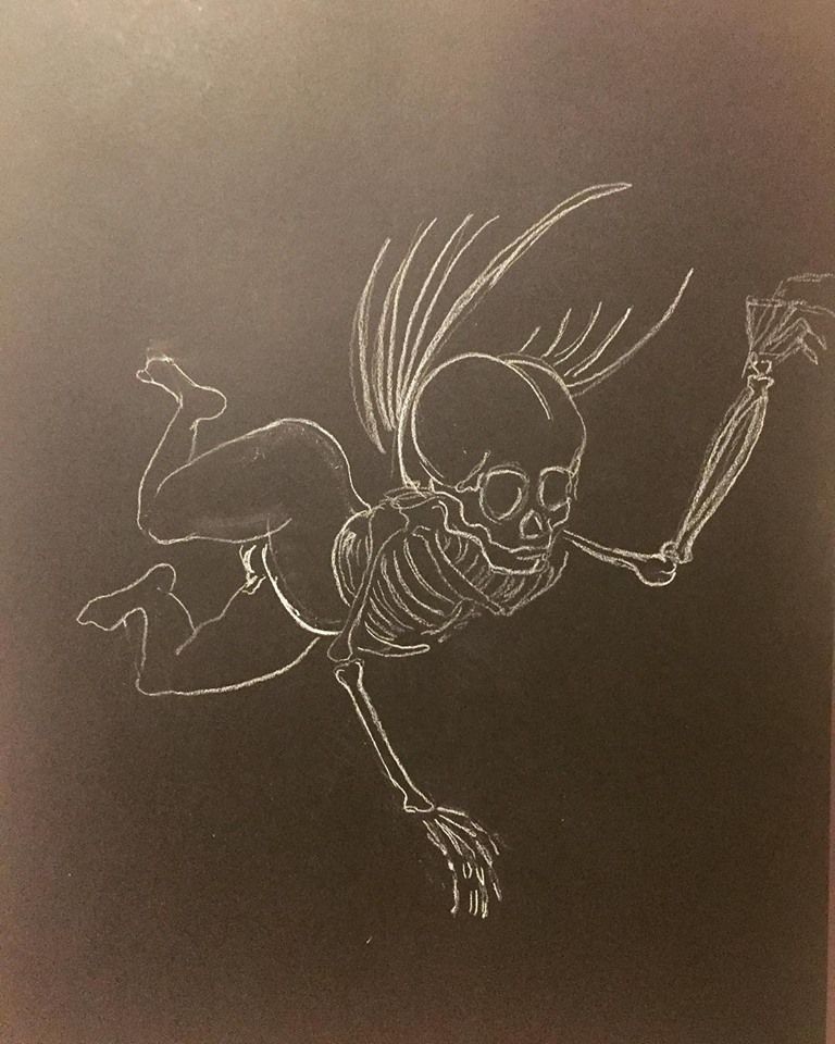 Half And Half Format A 3 Polychrome On Paper 2019