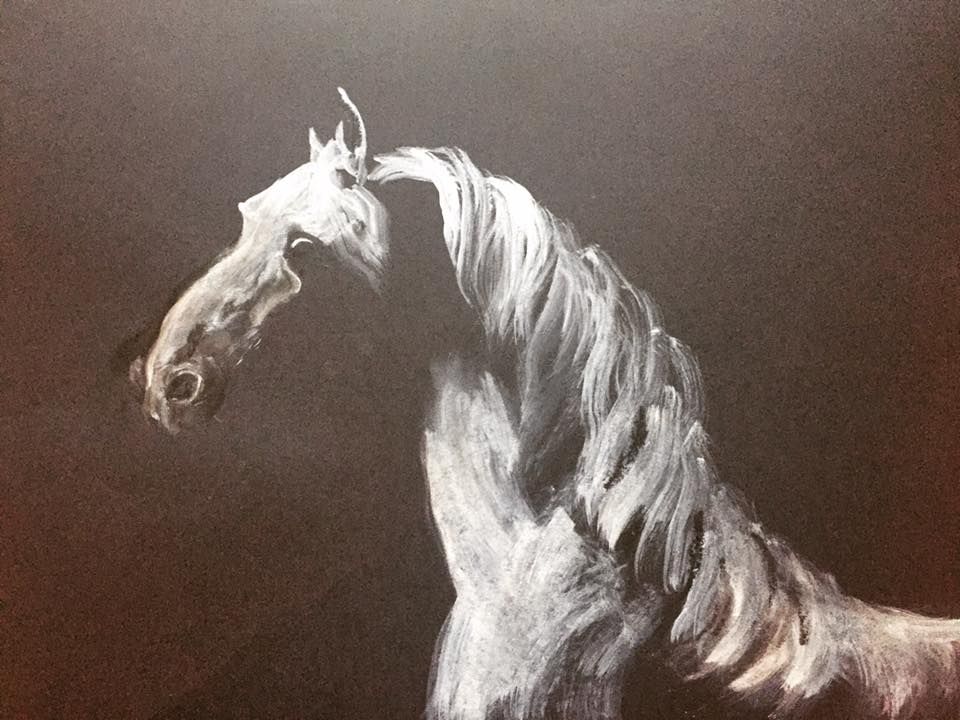 Merci Gericault 30 Cm X 42 Cm Oil Paint On Paper 2018