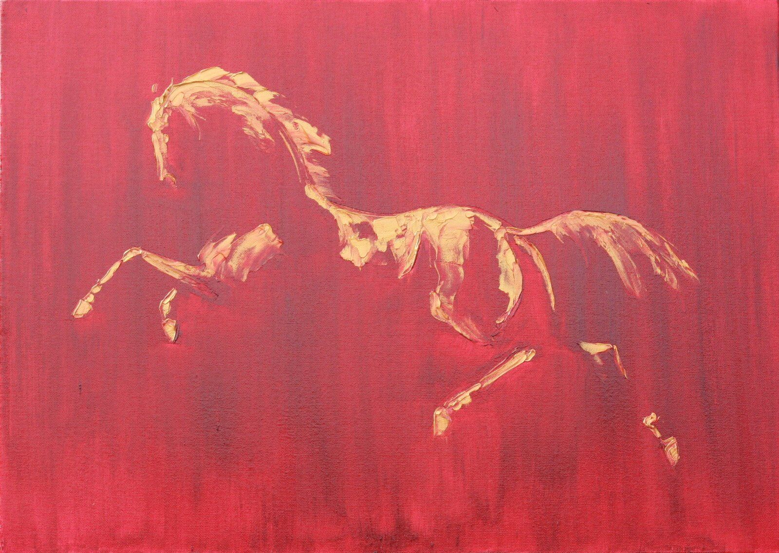 The Escape 50 Cm X 70 Cm Oil On Canvas 2019