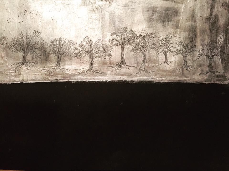 Winter Forest 30 Cm X 42 Cm Oil Paint On Paper 2018